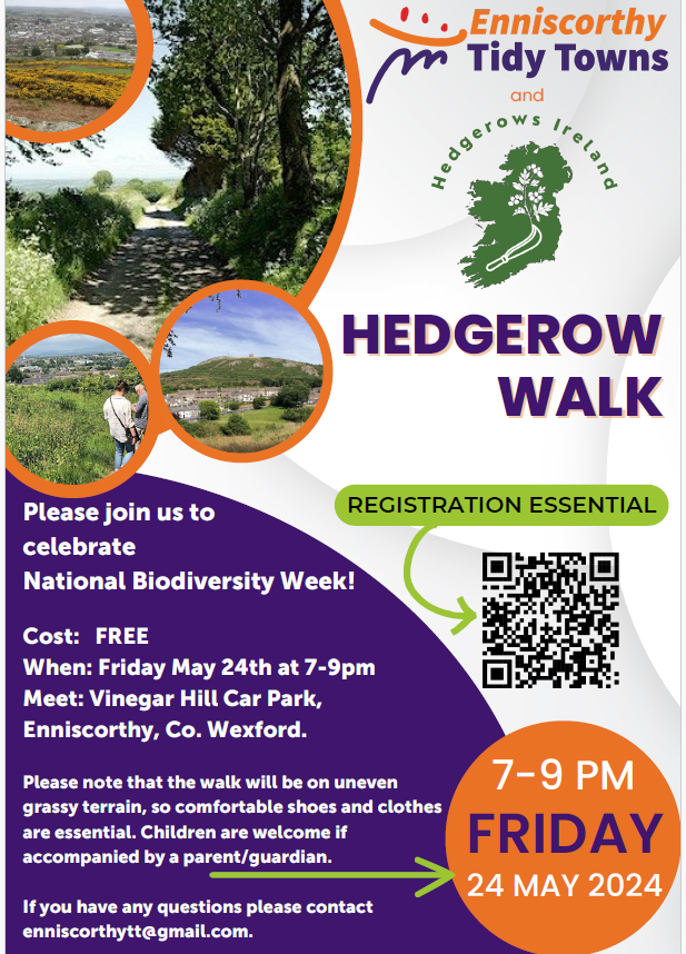 Flyer: Enniscorthy Tidy Towns Hedgerow Walk
